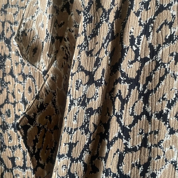 Vintage Division of Graff mixed media long sleeve two button front blazer - Picture 4 of 7